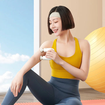 Youpin Momoda Double Head Mini Massage Gun | U-Type Pocket Massager for Pain Relief & Body Relaxatio