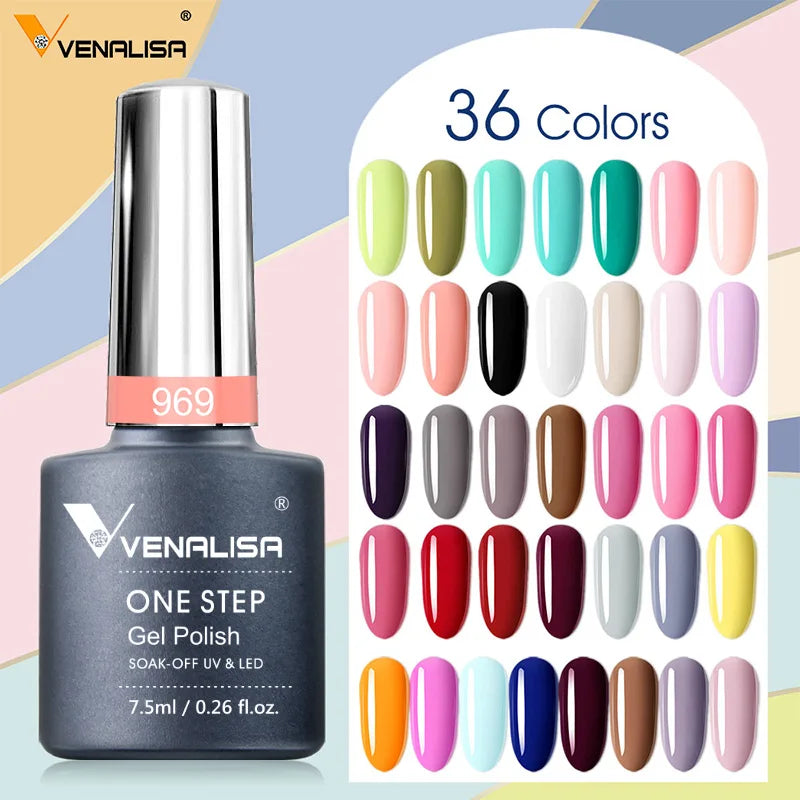 Venalisa 3-in-1 Nail Manicure Gel Polish