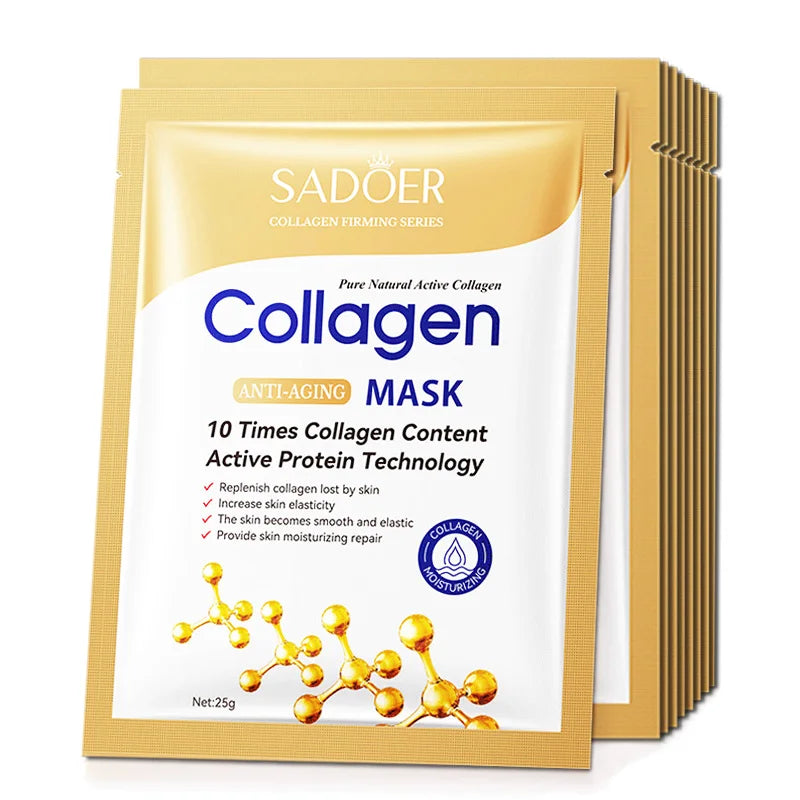 Snail Collagen Face Masks – Moisturizing, Brightening & Firming Korean Skincare